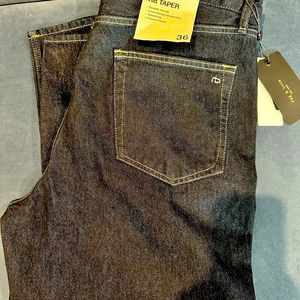 rag & bone RB Taper Fit Jeans.